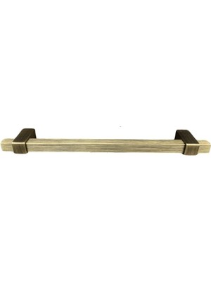 TeknoKapsül 9223 Çizgili Kulp Antik Renk 320 mm Çok Renkli