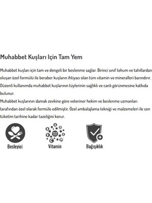 TeknoKapsül Quik Muhabbet Kuşu Yemi 750+250G