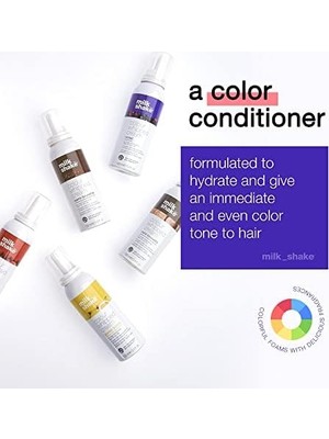 TeknoKapsül Milk_shake Colour Whipped, Renkli Durulanmayan Koruyucu Kremsi Köpük -, 100ML