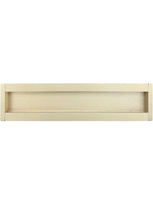 TeknoKapsül 2165 Mat Altın Rengi Gömme Kulp 320 mm Renksiz Tek Ebat SSY2165 0320 Bb-Bb
