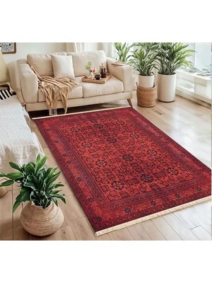 Vivense Afgan Buhara Klasik Dokuma Taban Halı, 310 Yng, 150X230 cm