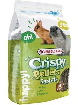 TeknoKapsül Versele Laga Crispy Pellet Rabbit Tavşan Pelet Yemi Doğal 2kg