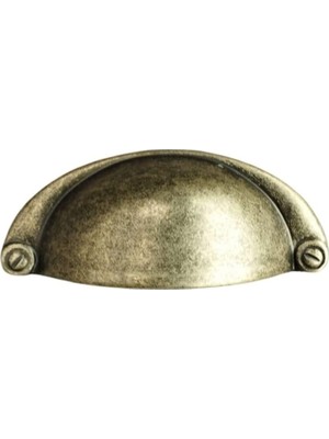 TeknoKapsül 4525 Eskitme Antik Renkli Tas Kulp 32 mm Tek Ebat SSY4525 0032 Avm
