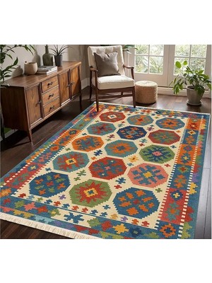 Vivense Renk Harmanı Halı, Dokuma Taban Halı, 337 Yng, 150X230 cm