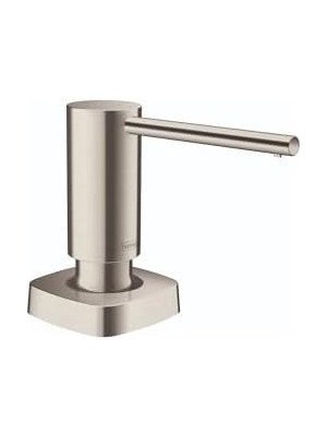 TeknoKapsül 40468801 Sabun Metris Dispenseri, Çelik Optik
