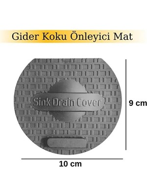 TeknoKapsül Lavabo Kötü Koku Önleyici Silikon Mat Sızdırmaz Lavabo Tıkacı Lavabo Tıpası Evye Kapağı gr