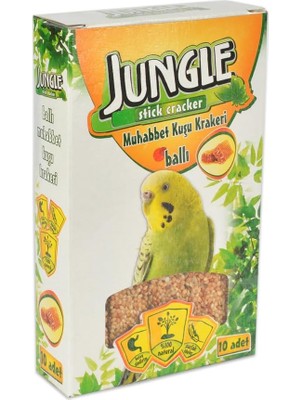 TeknoKapsül Jungle Tava Muhabbet Kuşu Krakeri, 10'lu Paket