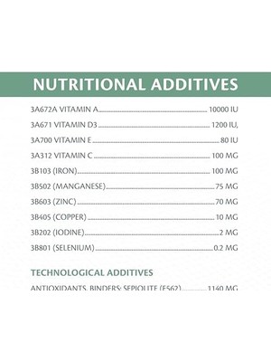 TeknoKapsül Versele-Laga Versele Laga Cuni Adult Tavşan Pellet Yemi 500 gr