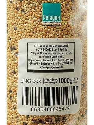 TeknoKapsül Jungle Poşet Muhabbet Yemi, 1 kg