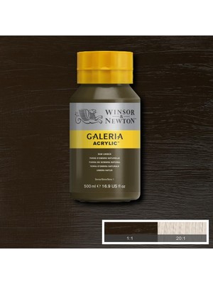 TeknoKapsül Newton Galeria Akrilik Boya 500ML Raw Umber