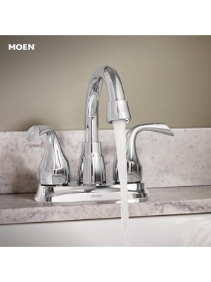 TeknoKapsül Moen Idora 4 In. 2-Handle Bathroom In Chrome
