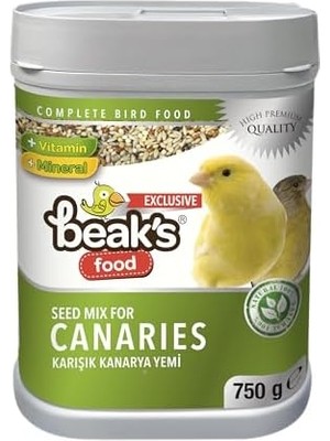 TeknoKapsül Beaks Meyveli 750 gr Kanarya Yemi