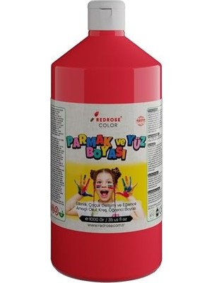 TeknoKapsül Kırmızı Parmak Boyası 1000 gr
