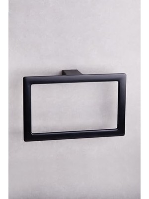 TeknoKapsül Flat Mat Siyah Halka Havluluk - BA1019 005 Al6
