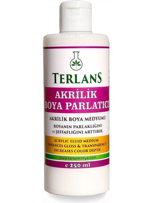TeknoKapsül Akrilik Boya Parlatıcı 250 ml Gloss Medium