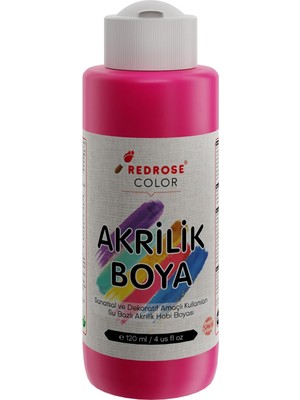 TeknoKapsül Fuşya Akrilik Boya 120 ml