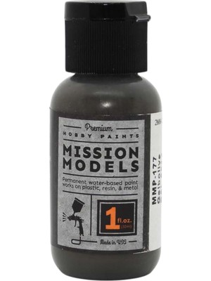 TeknoKapsül Models Gelbolive Ral 6014 Akrilik Boya 1 Oz MIOMMP177 Plastik Boya Akrilik