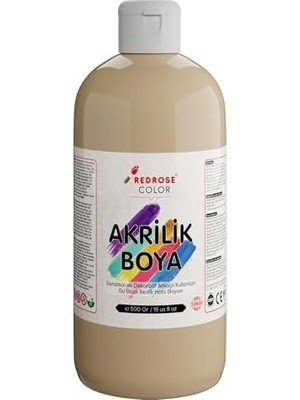 TeknoKapsül Ten Rengi Akrilik Boya 500GR