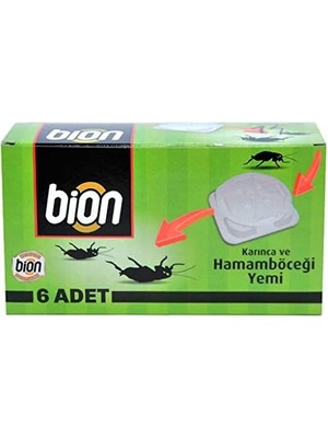 TeknoKapsül Bion 6lı Hamamböceği Karınca Yemi