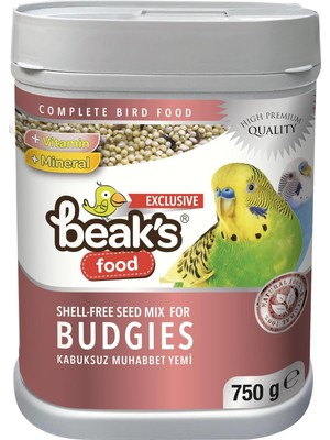 TeknoKapsül Beak's Kabuksuz Muhabbet Yemi̇ 750 gr