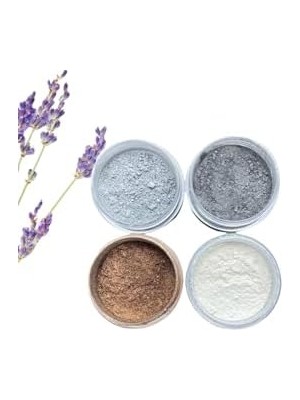 TeknoKapsül Reçine Metalik Toz Pigment Seti 4X10ML, Şeffaf Reçine Pigment Seti