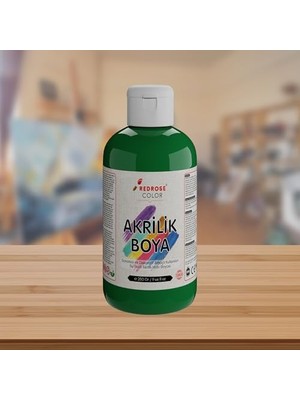 TeknoKapsül Yeşil Akrilik Boya 250GR