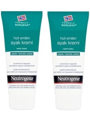 TeknoKapsül Norveç Formülü Hızlı Emilen Ayak Kremi 100 ml 2 Adet