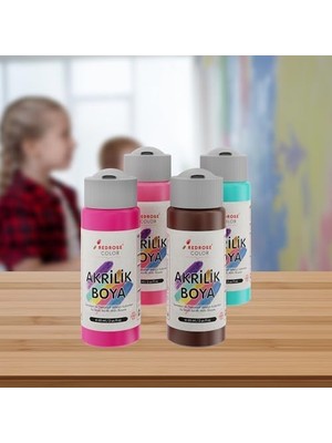TeknoKapsül Tamamlayıcı Renkler Akrilik Boya 4'lü Set 4X60 ml