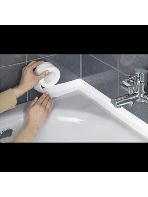 TeknoKapsül Su Sızdırmaz Bant Lavabo Küvet Kenar Bandı Küvet Duş.(A+A Kalite