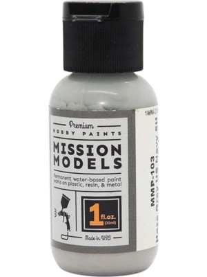 TeknoKapsül Models MMP-103 Haze Gri Abd Donanması 5h Akrilik Boya 1 Oz (30ML)