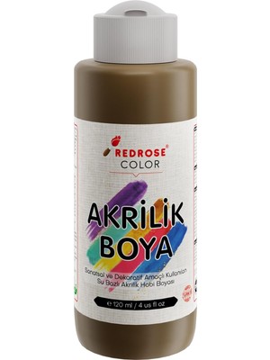 TeknoKapsül Kahverengi Akrilik Boya 120ML