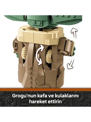 TeknoKapsül : The Mandalorian Uçan Bebek Arabalı 75403-10 Yaş Üzeri Kız Erkek Çocuklar Için Yaratıcı Oyun