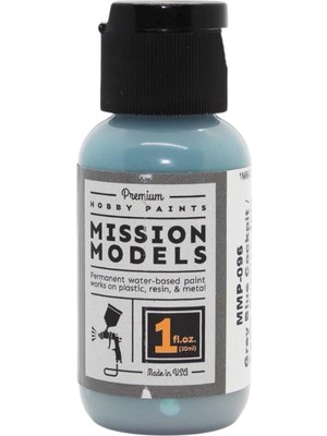 TeknoKapsül Models Gri Kokpit Rus Jetleri MIOMMP096 Plastik Boya Akrilik
