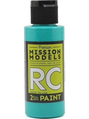 TeknoKapsül Models MMRC-011 Su Bazlı Rc Boya, 2 Oz Şişe, Deniz Mavisi