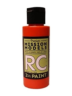 TeknoKapsül Models MMRC-055 Su Bazlı Rc Boya, 56 ml Şişe, Şeffaf Turuncu