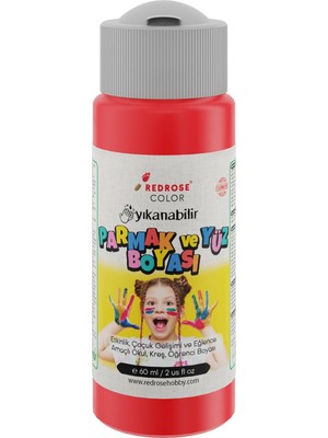 TeknoKapsül Kırmızı Parmak Boyası 60 ml