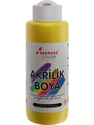 TeknoKapsül Sarı Akrilik Boya 120ML
