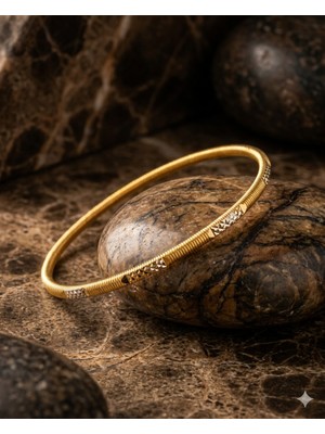 Sarezza Gold 22 Ayar Yıldız Model Ajda Bilezik 10 gr