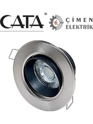 Bilfold Ct 5252 Cata 6W Satin Gövde LED Spot Armatür Günışığı 3200K