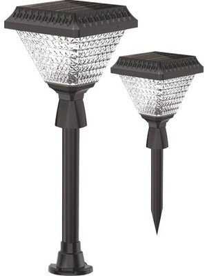 Bilfold Cata Ct 7317 Solar Kazıklı Bahçe Armatür 30W 6400K Beyaz Işık