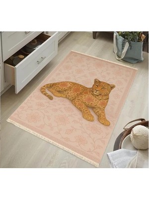 Vivense Mystic Jungle Halı, Dokuma Taban Halı, 349 Yng, 80X300 cm