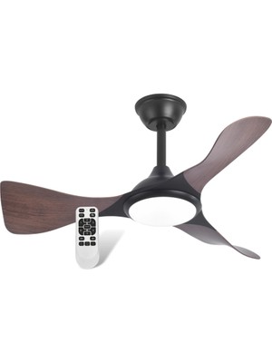 S'82 Eco Lounge Cata Ct 3002 Bern 40W Ledli Tavan Vantilatörü Kumandalı 3 Renk