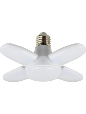 Eco Lounge Noas YL90 0021 Manolya Pervane LED Ampul 20W Beyaz Işık E27 Duy