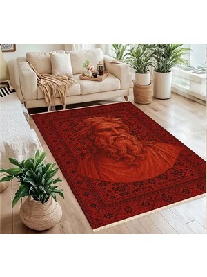 Vivense Antik Efsaneler Halı, Dokuma Taban Halı, 345 Yng, 80X200 cm