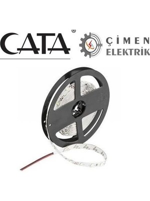 Mercansa 5 Metre Cata Ct 4482 10 Çip Iç Mekan Şerit LED Kırmızı 12V
