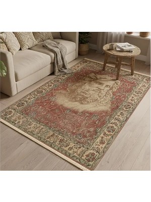 Vivense Antik Filozof Dokuma Taban Halı, 356 Yng, 180X280 cm