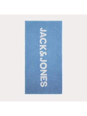 Jack & Jones Jack&jones Logo Beach Erkek Mavi Havlu