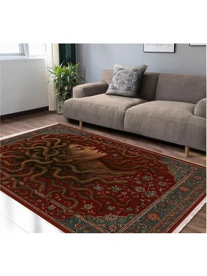 Vivense Medusa Vintage Dokuma Taban Halı, 359 Yng, 120X180 cm