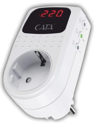 Depozee Eco Lounge Cata Ct 9187 Dijital Göstergeli Akım Korumalı Priz 150-280V 4000W