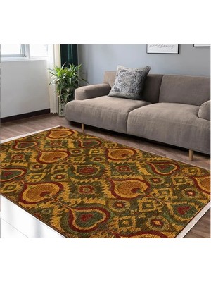 Vivense Sonbahar Bahçesi Vintage Dokuma Taban Halı, 367 Yng, 80X300 cm